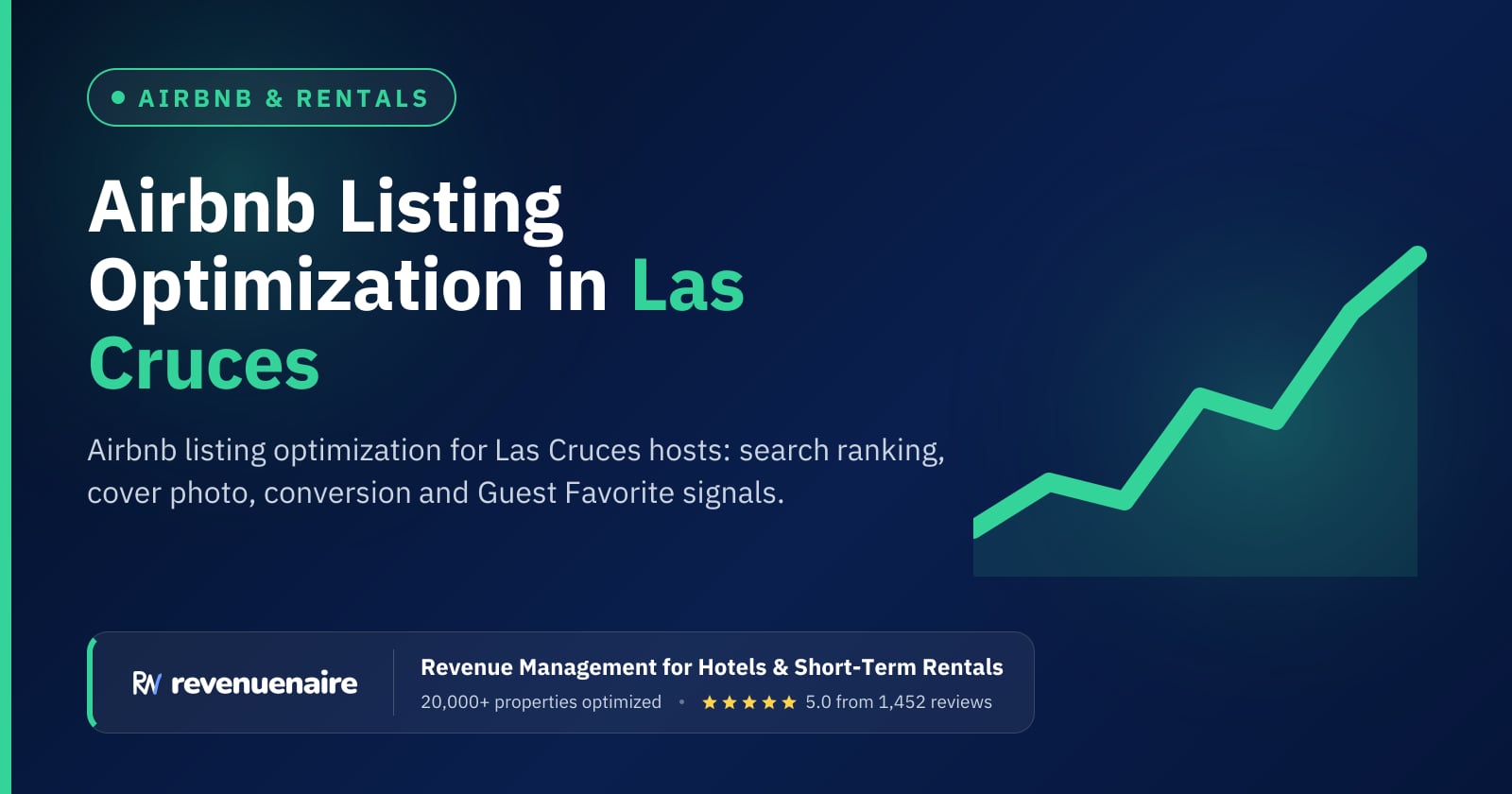Airbnb Listing Optimization in Las Cruces & White Sands, United States