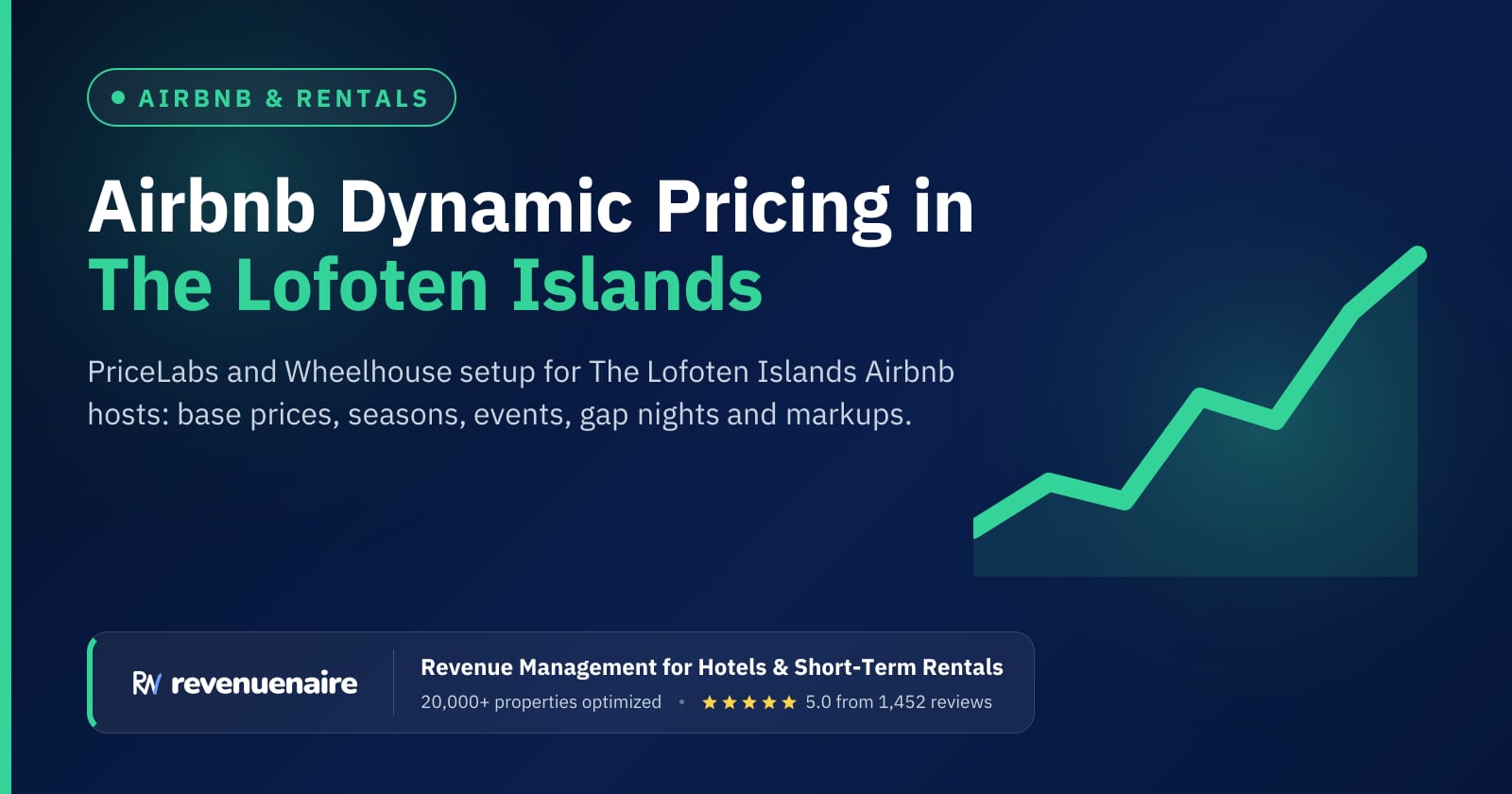 Airbnb Pricing Strategy in The Lofoten Islands, Norway