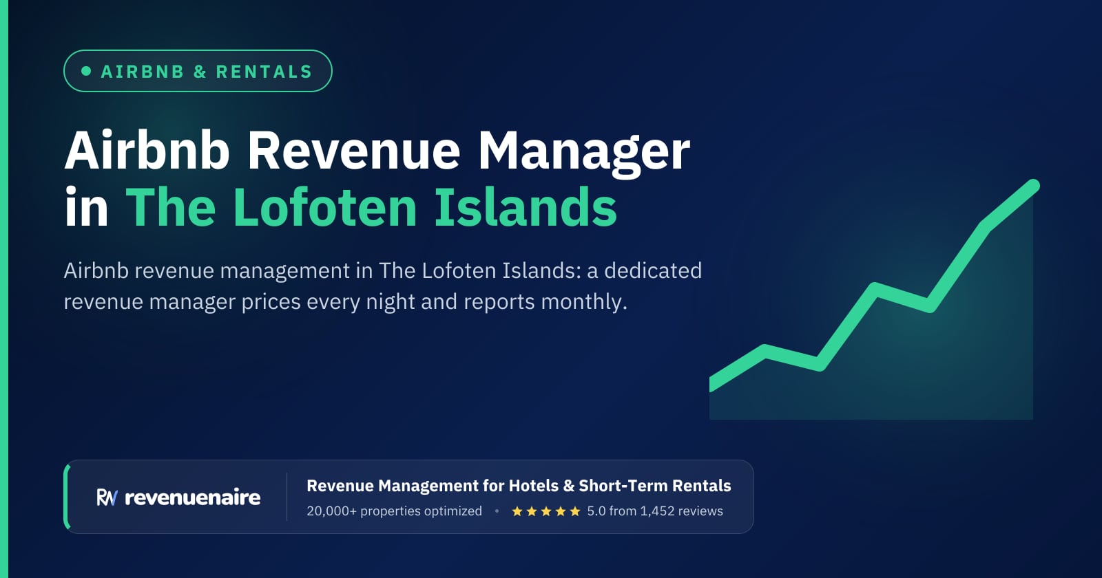 Airbnb Revenue Management in The Lofoten Islands, Norway