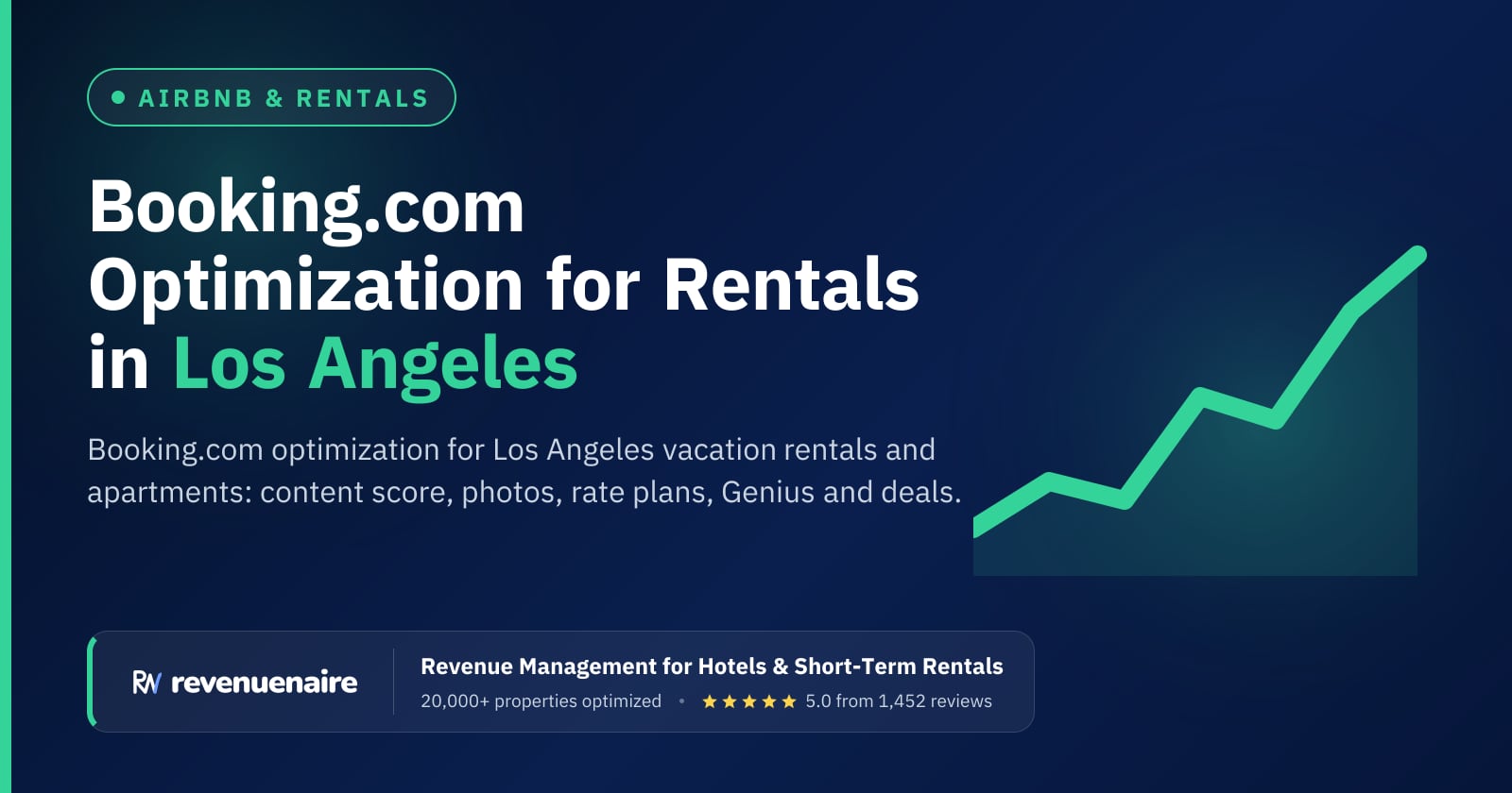 Booking.com Optimization for Rentals in Los Angeles, United States
