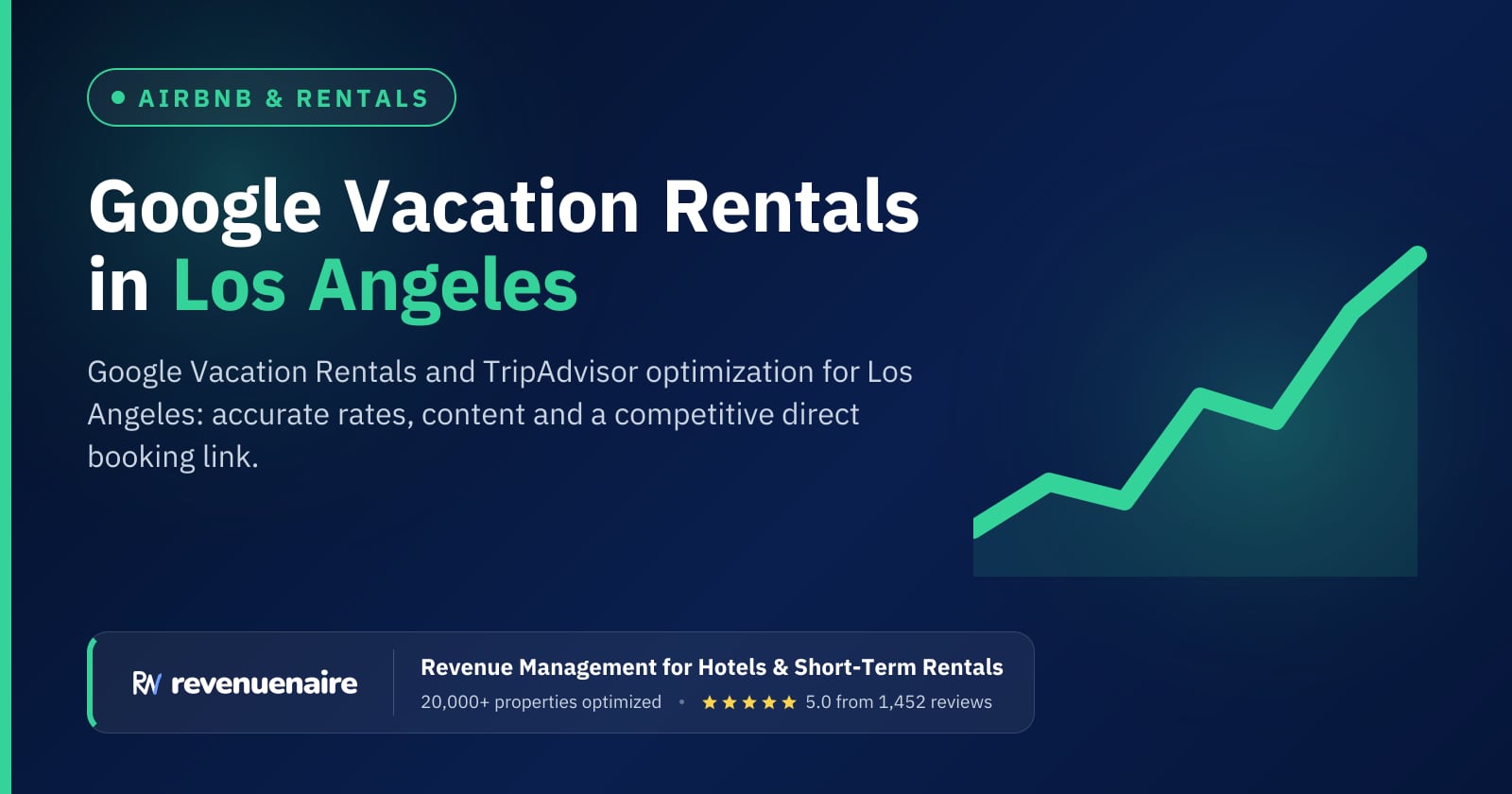 Google Vacation Rentals Optimization in Los Angeles, United States