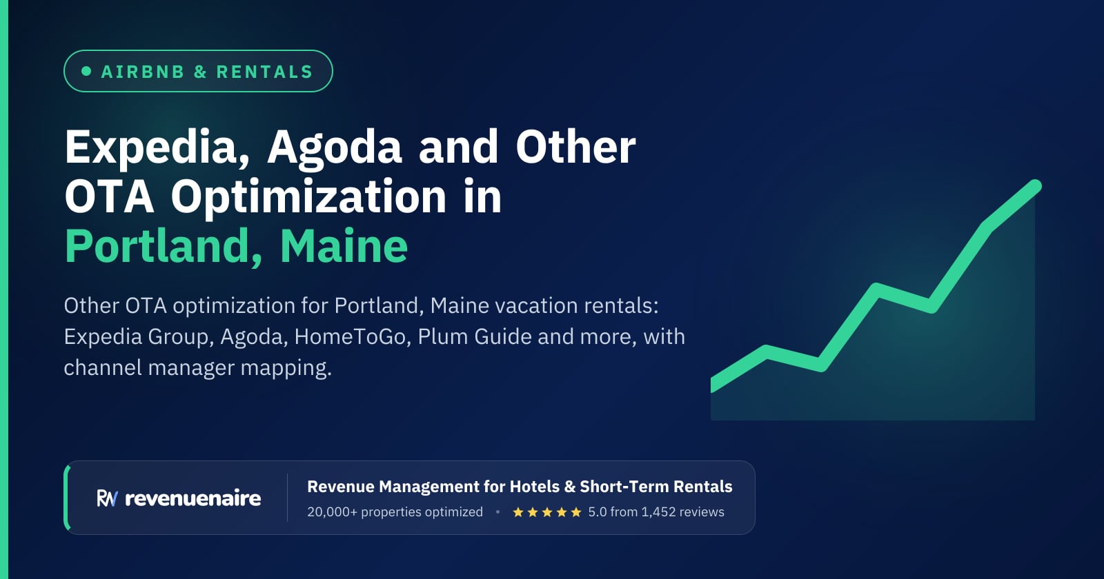 Expedia, Agoda and Other OTA Optimization in Portland, Maine & Bar Harbor, United States