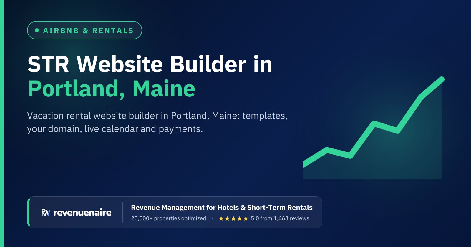 Short-Term Rental Website Builder in Portland, Maine & Bar Harbor, United States