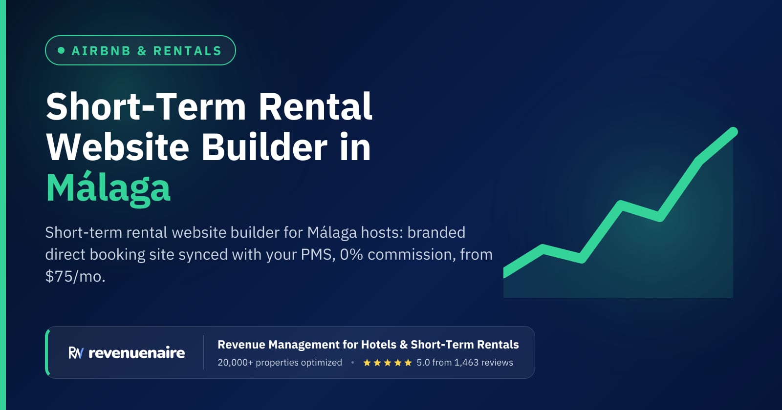 Short-Term Rental Website Builder in Málaga & Costa del Sol, Spain