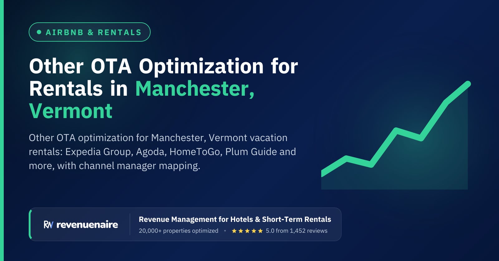 Expedia, Agoda and Other OTA Optimization in Manchester & Southern Vermont, United States