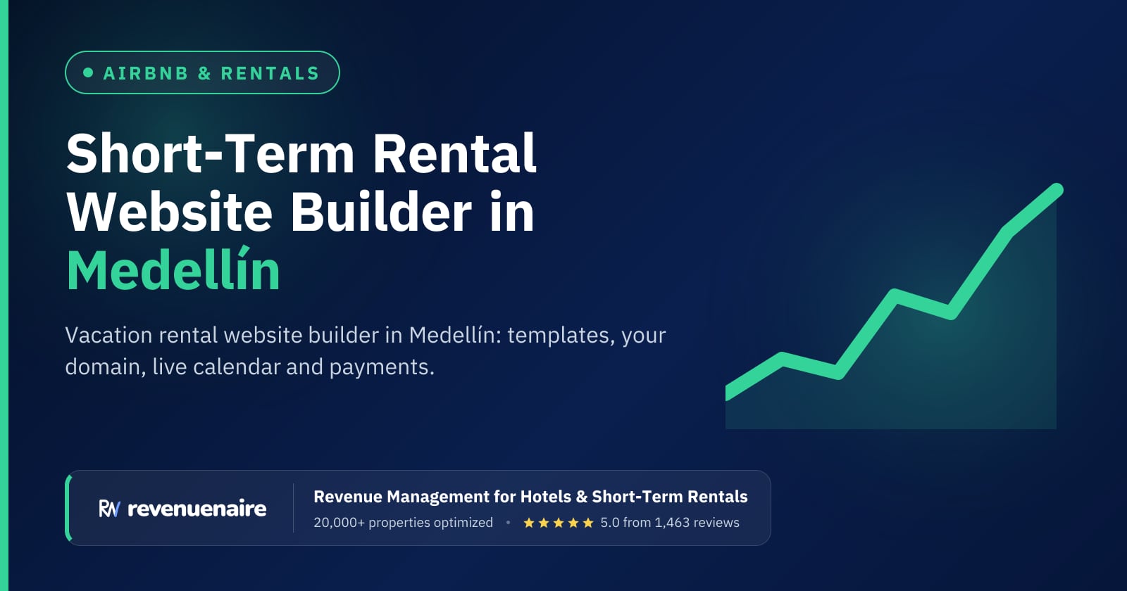 Short-Term Rental Website Builder in Medellín, Colombia