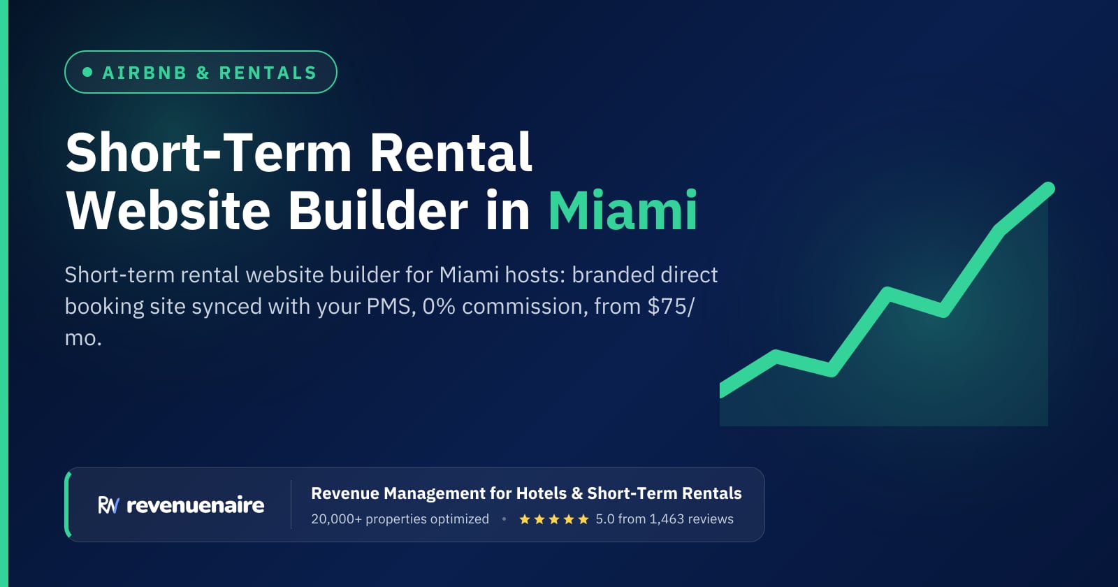 Short-Term Rental Website Builder in Miami, United States