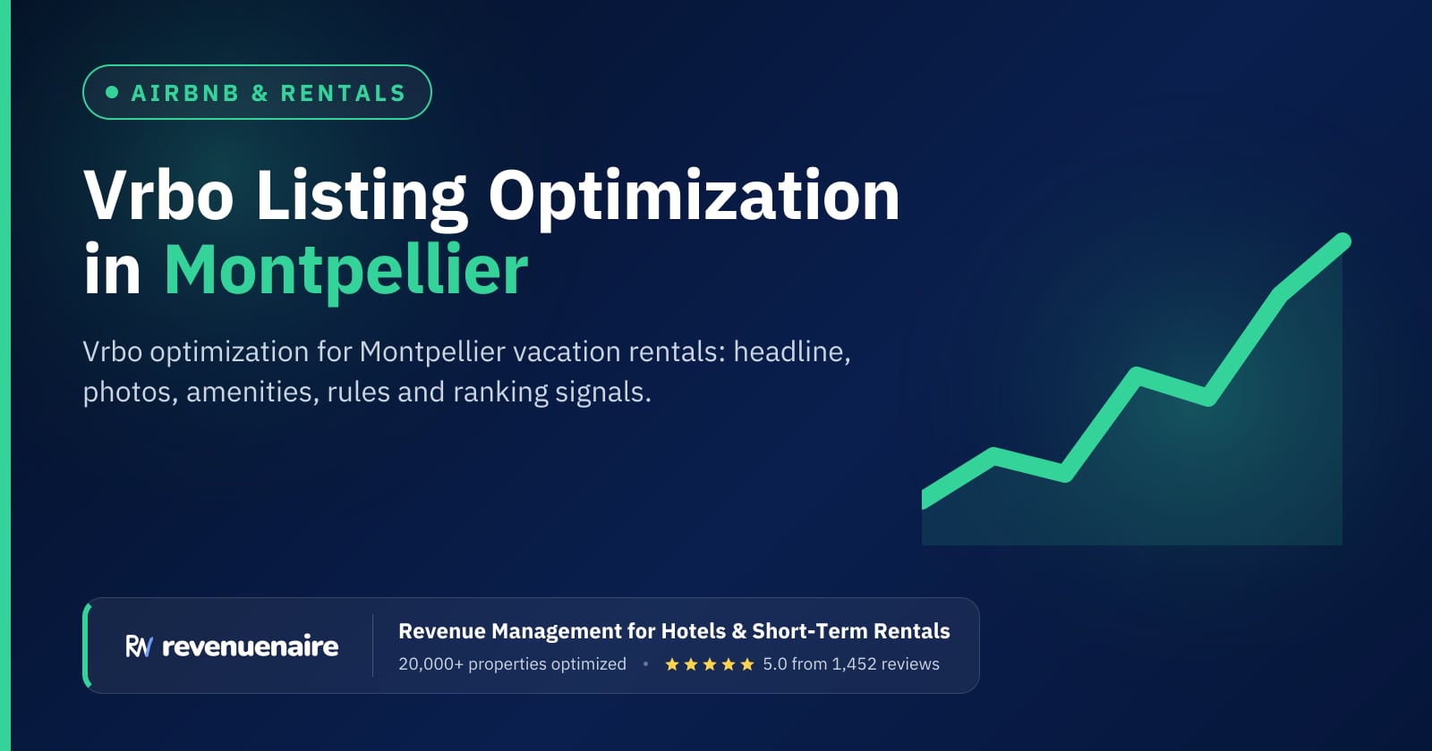 Vrbo Listing Optimization in Montpellier, France