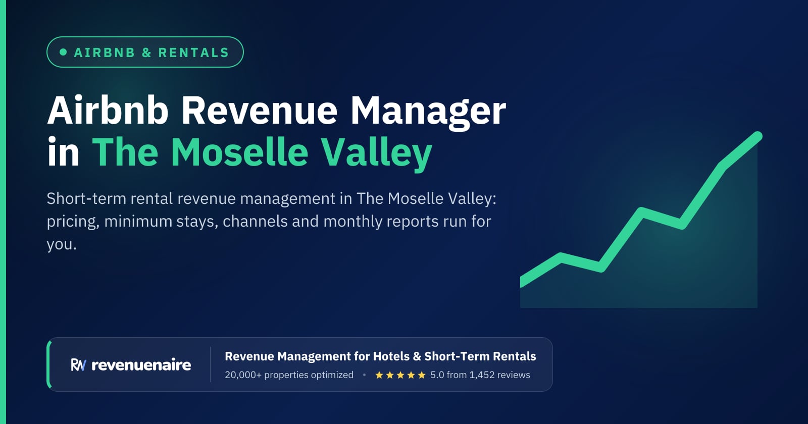 Airbnb Revenue Management in The Moselle Valley, Germany