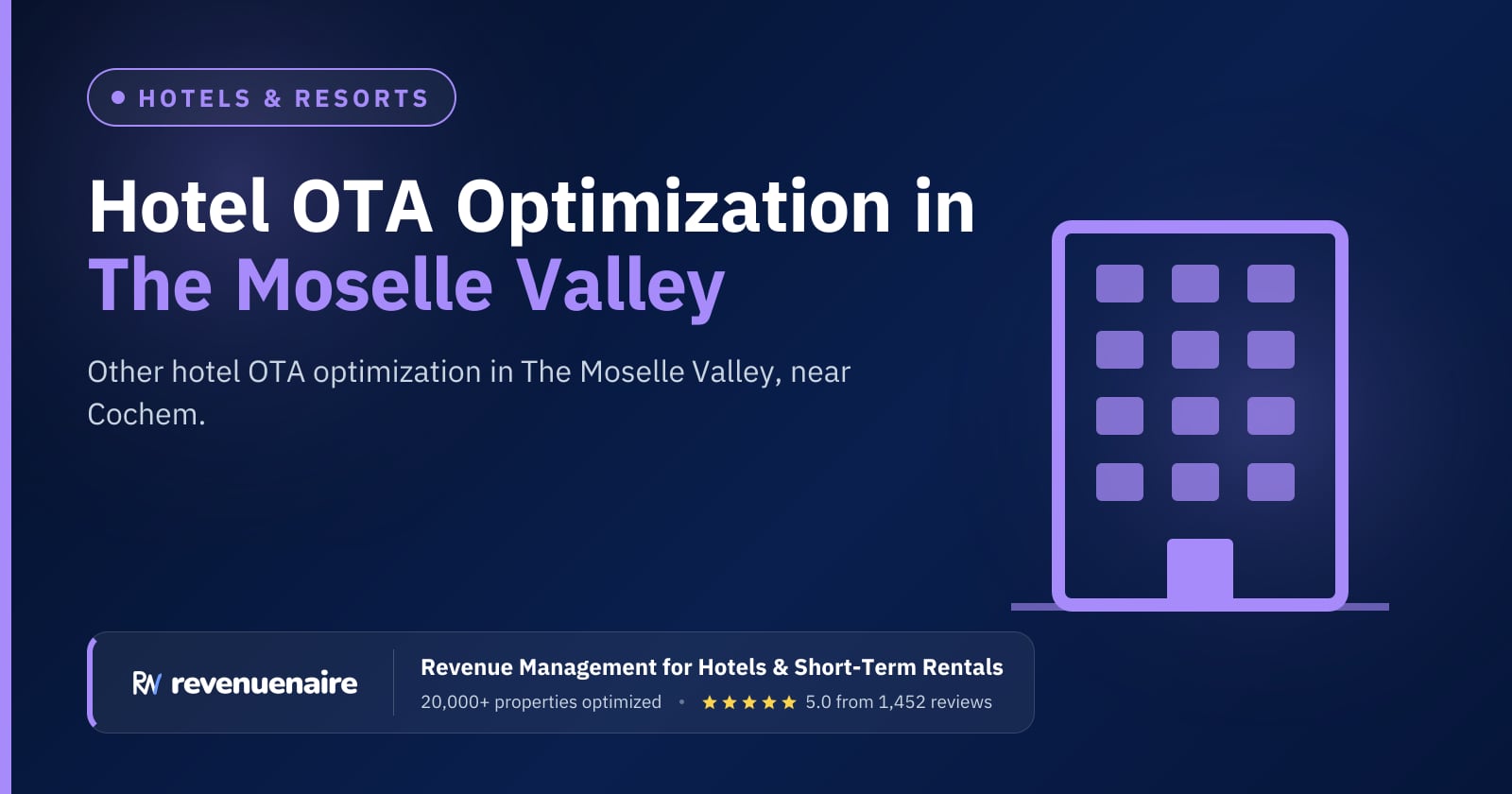 Other Hotel OTA Optimization in The Moselle Valley, Germany