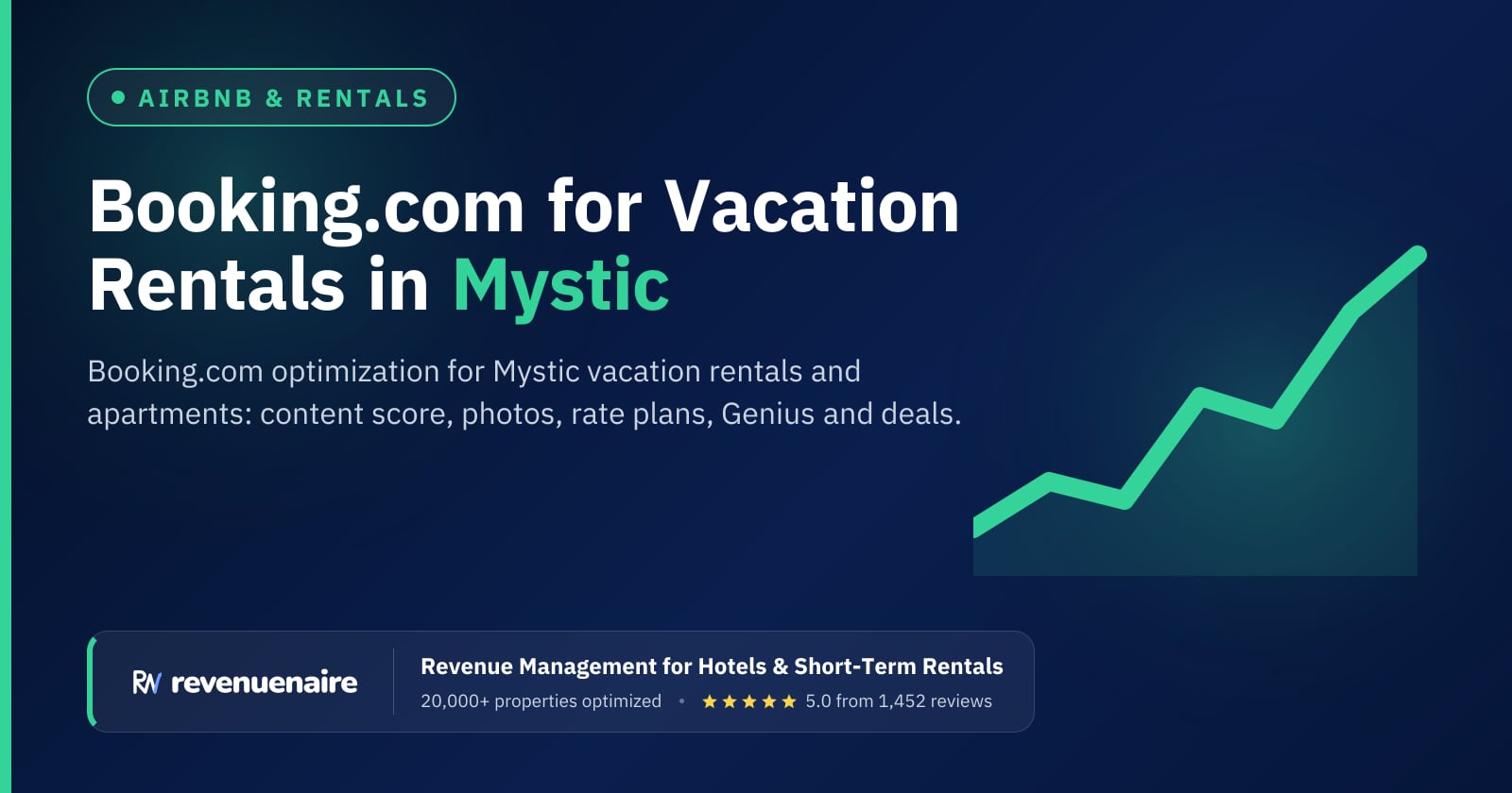Booking.com Optimization for Rentals in Mystic & the Connecticut Shoreline, United States
