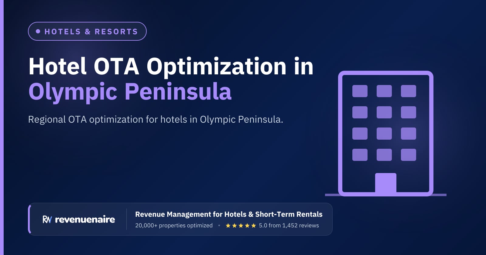 Other Hotel OTA Optimization in Olympic Peninsula & San Juan Islands, United States