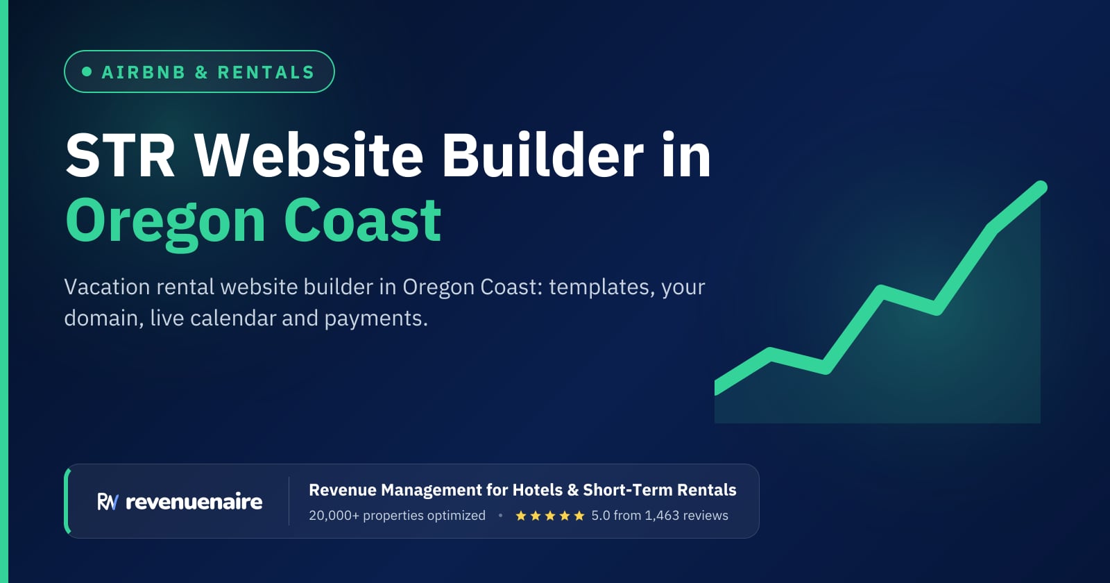 Short-Term Rental Website Builder in Oregon Coast, United States