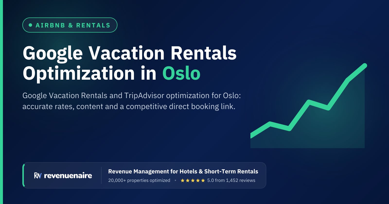 Google Vacation Rentals Optimization in Oslo, Norway