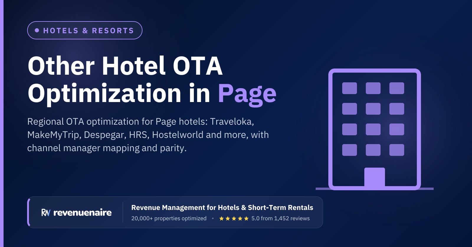 Other Hotel OTA Optimization in Page & Lake Powell, United States