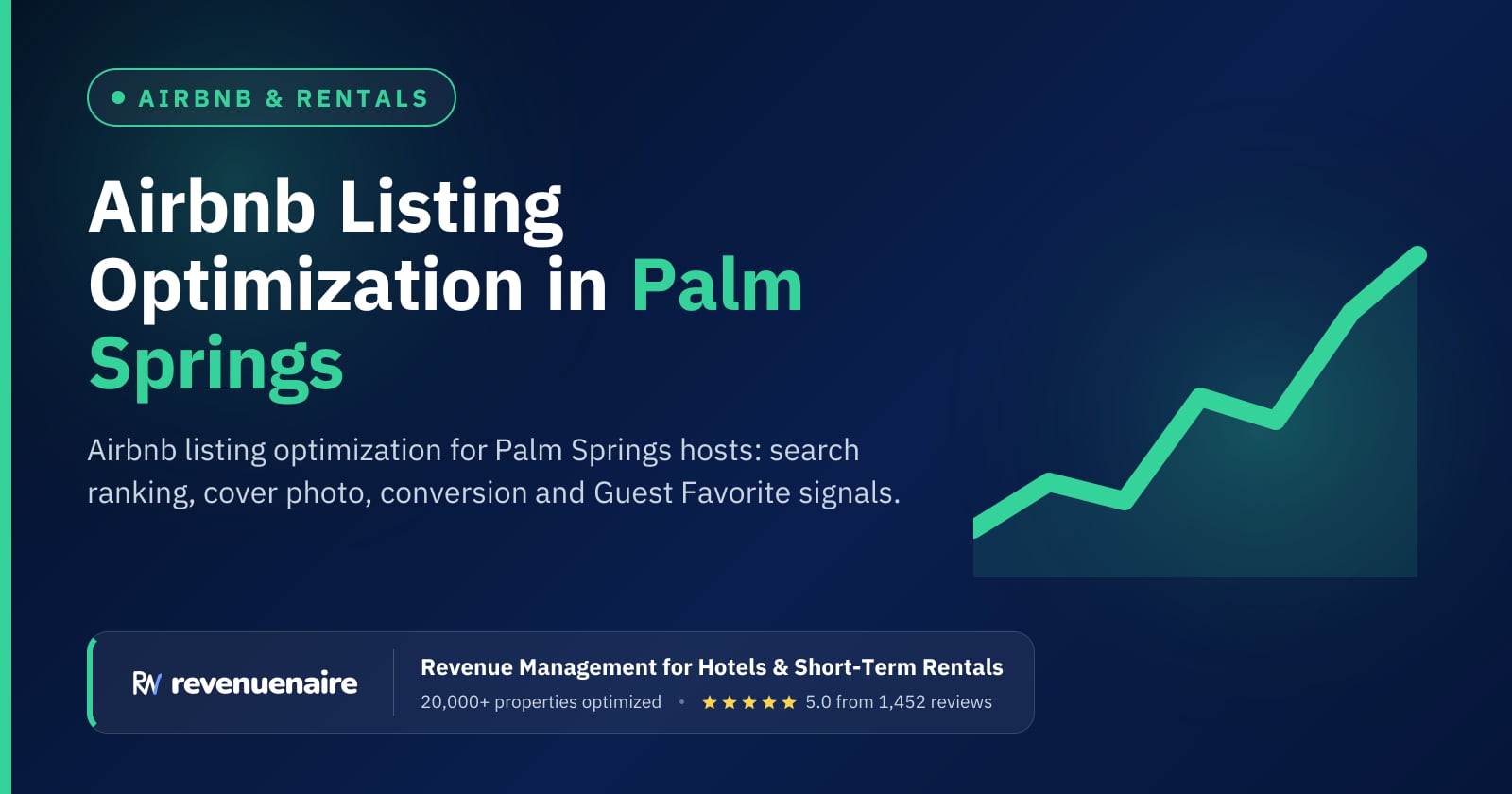 Airbnb Listing Optimization in Palm Springs & Coachella Valley, United States