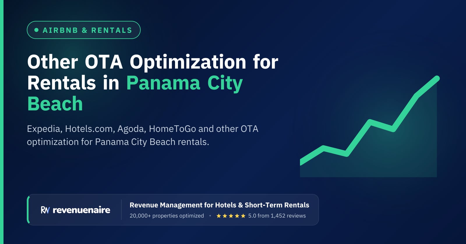 Expedia, Agoda and Other OTA Optimization in Panama City Beach & Pensacola, United States