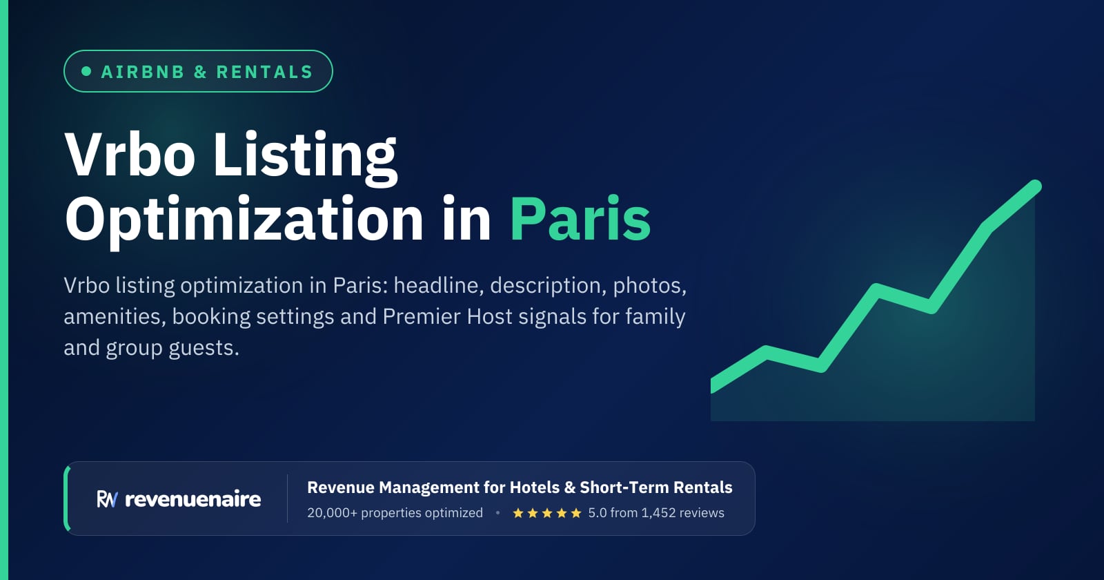 Vrbo Listing Optimization in Paris, France