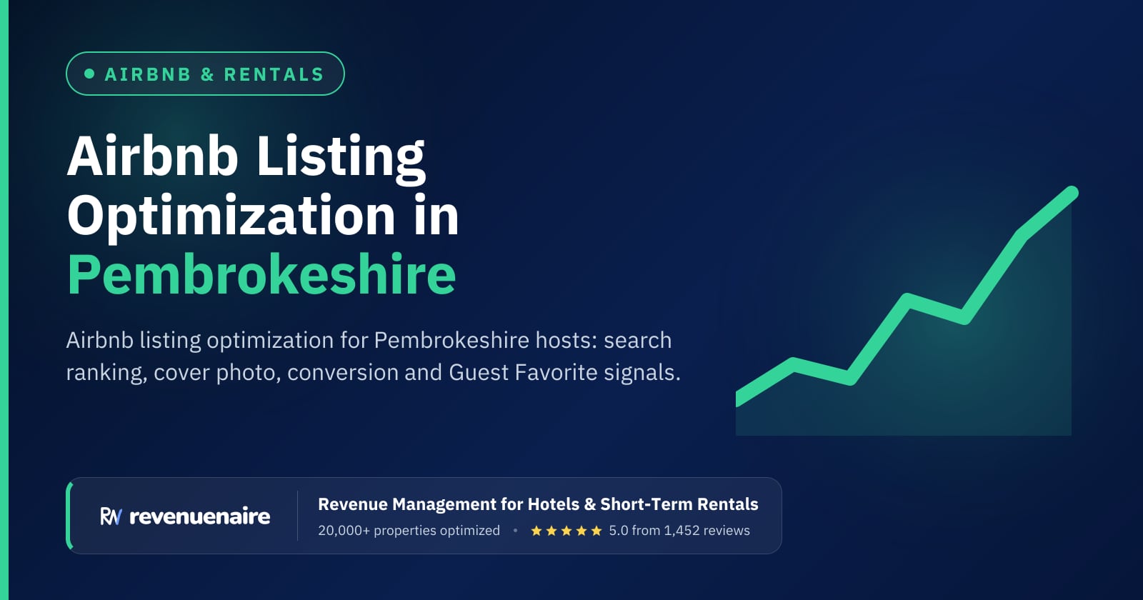 Airbnb Listing Optimization in Pembrokeshire & the Gower, United Kingdom