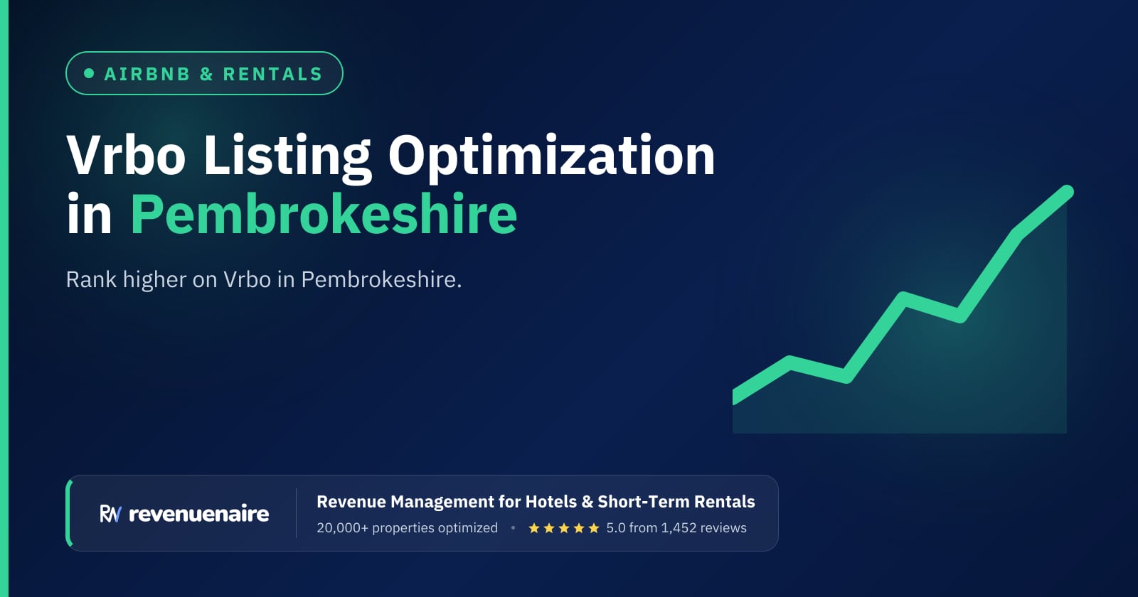 Vrbo Listing Optimization in Pembrokeshire & the Gower, United Kingdom