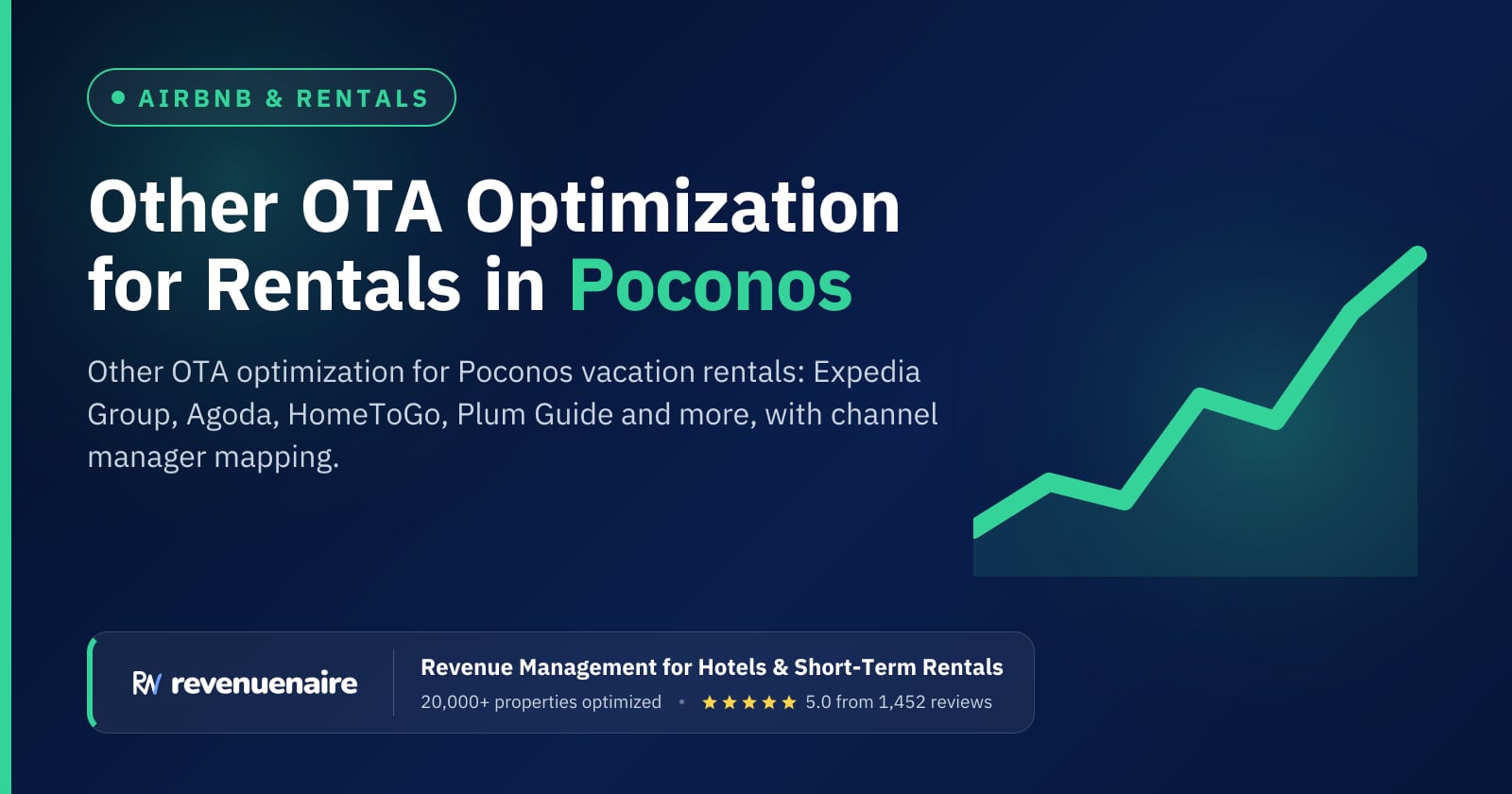 Expedia, Agoda and Other OTA Optimization in Poconos, United States