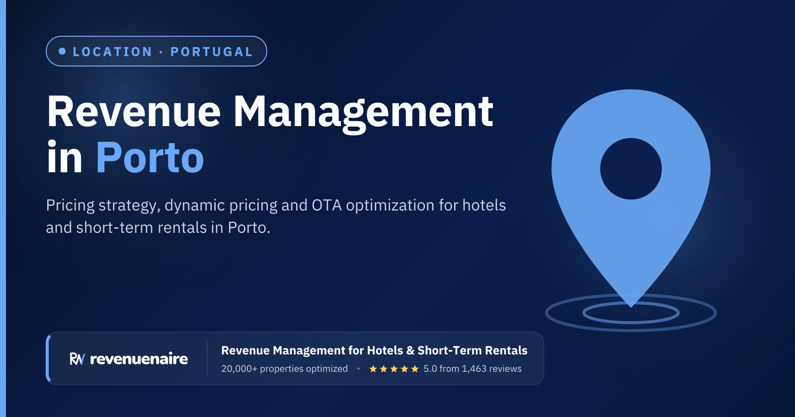 Revenue management in Porto, Portugal