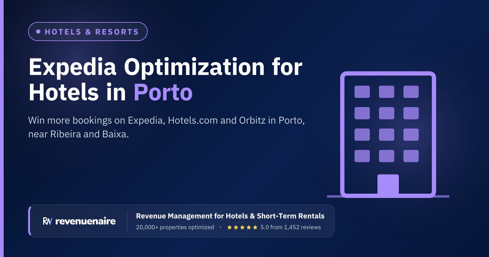 Expedia Optimization for Hotels in Porto, Portugal