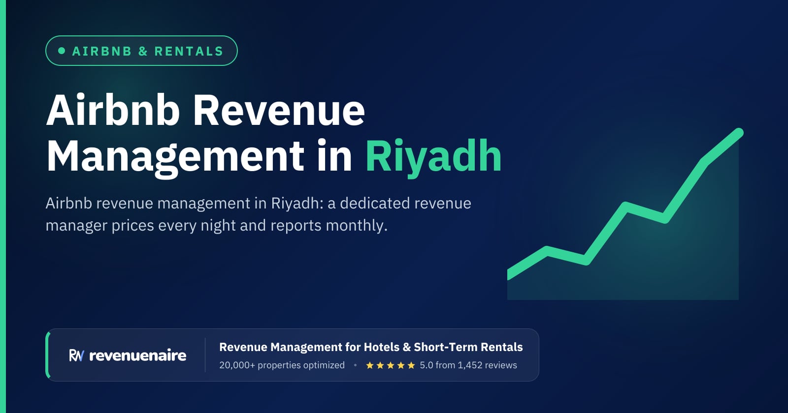 Airbnb Revenue Management in Riyadh, Saudi Arabia