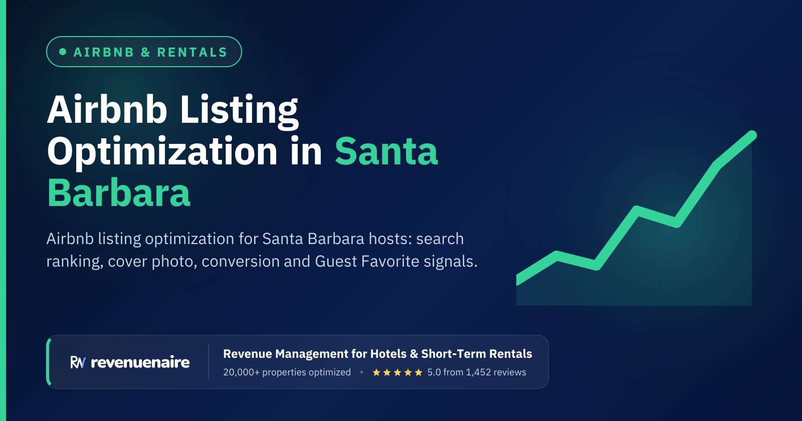 Airbnb Listing Optimization in Santa Barbara & Central Coast, United States