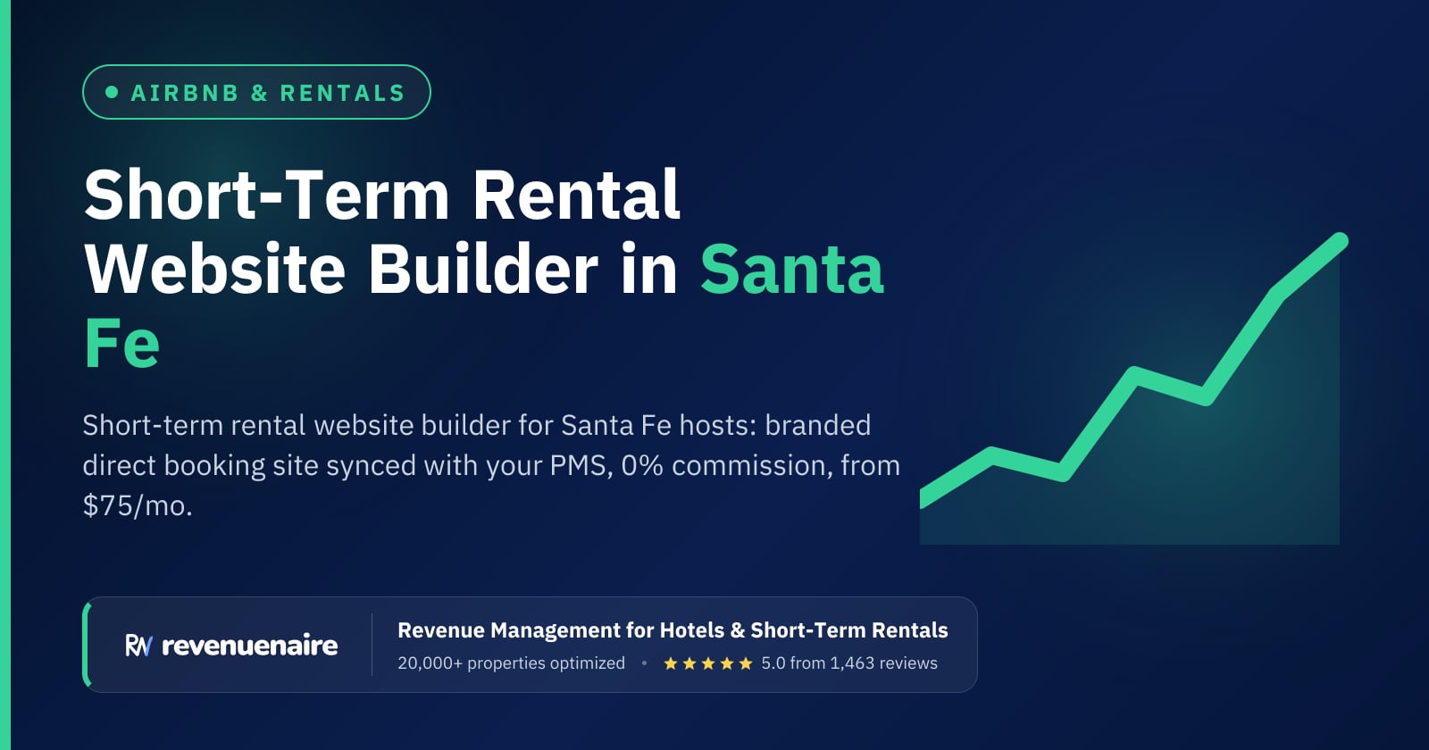 Short-Term Rental Website Builder in Santa Fe & Taos, United States