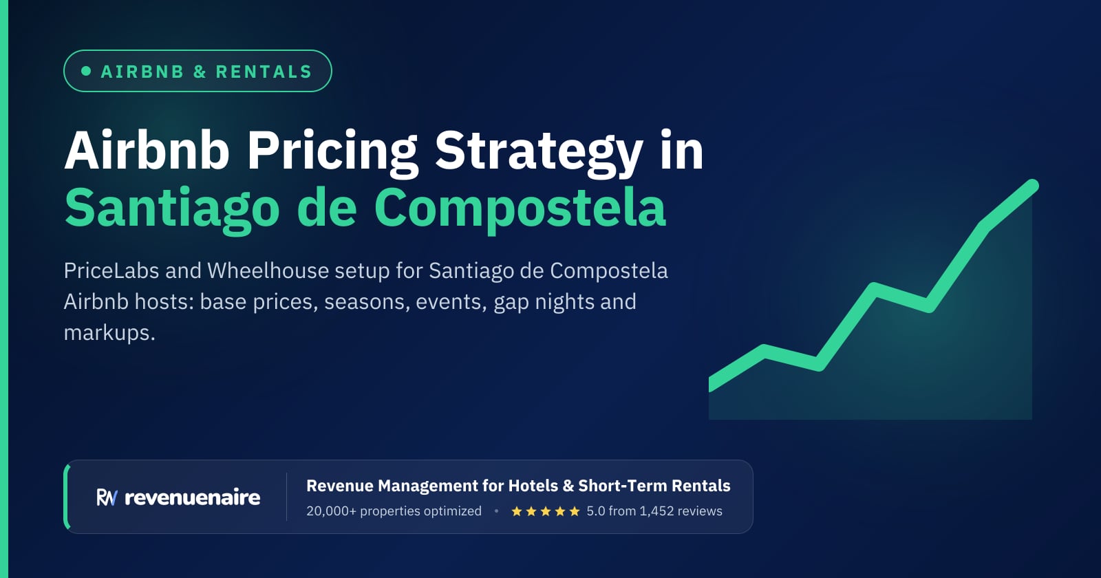 Airbnb Pricing Strategy in Santiago de Compostela & Galicia, Spain