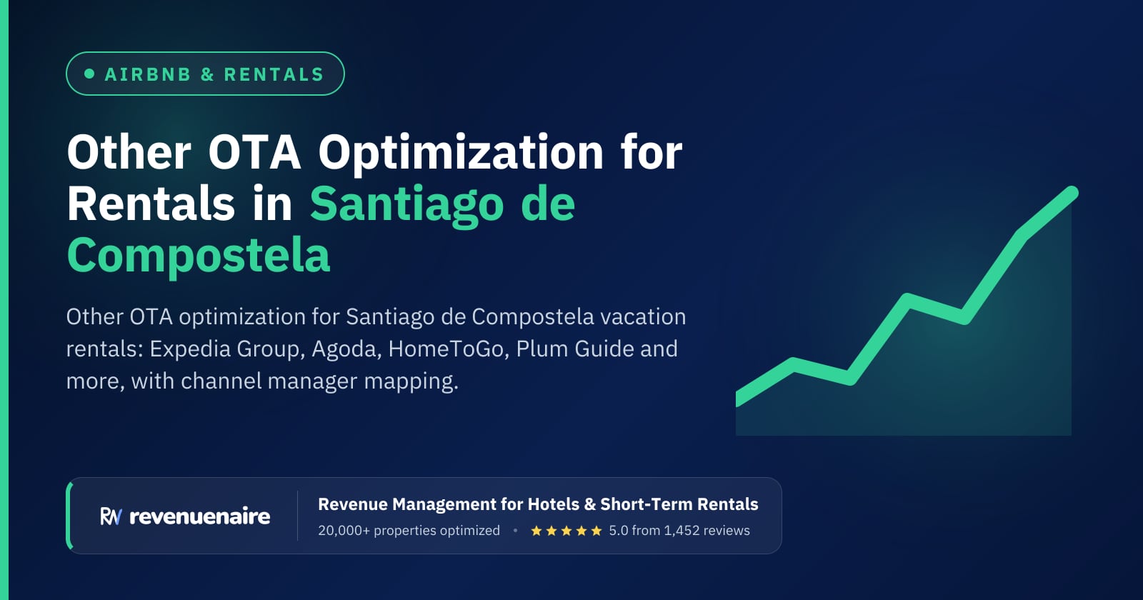 Expedia, Agoda and Other OTA Optimization in Santiago de Compostela & Galicia, Spain