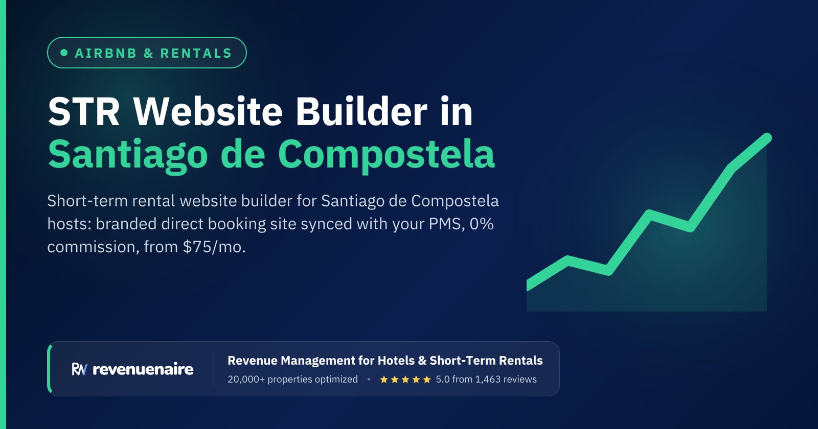 Short-Term Rental Website Builder in Santiago de Compostela & Galicia, Spain