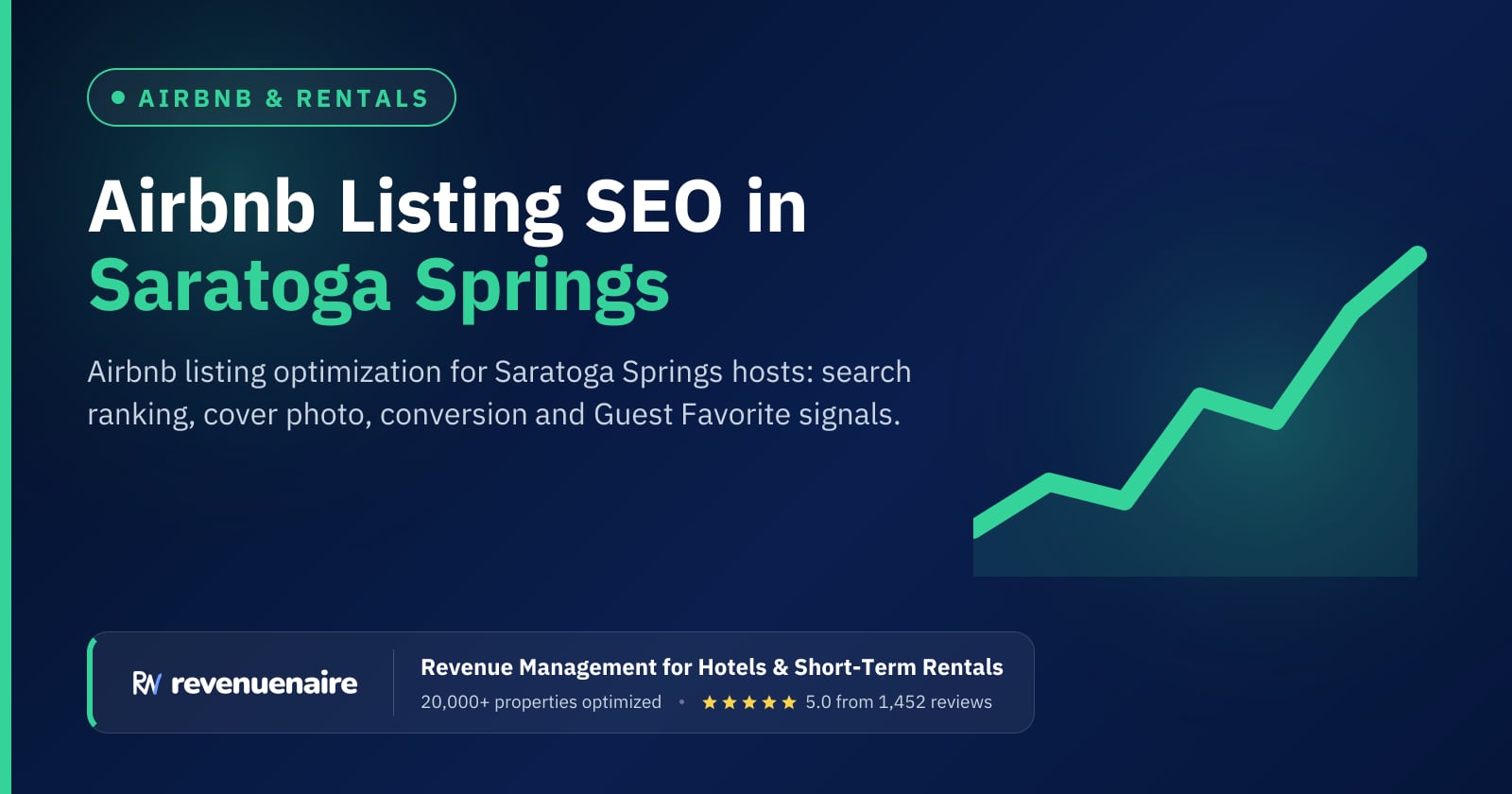 Airbnb Listing Optimization in Saratoga Springs, United States