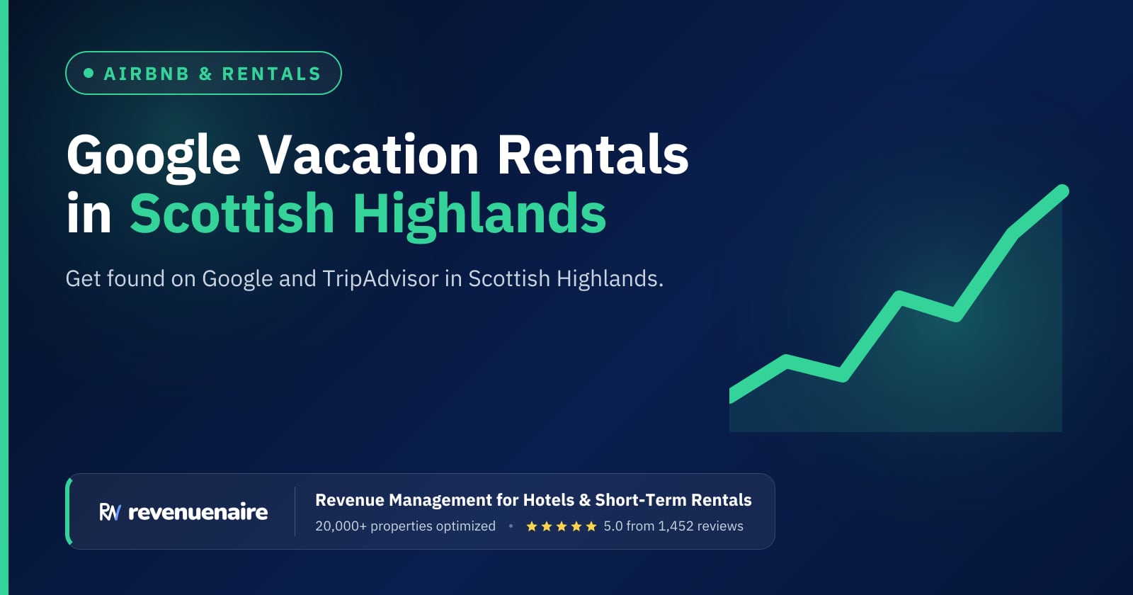 Google Vacation Rentals Optimization in Scottish Highlands & Isle of Skye, United Kingdom