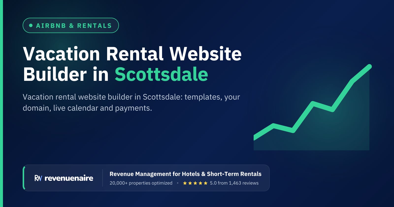 Short-Term Rental Website Builder in Scottsdale & Phoenix, United States