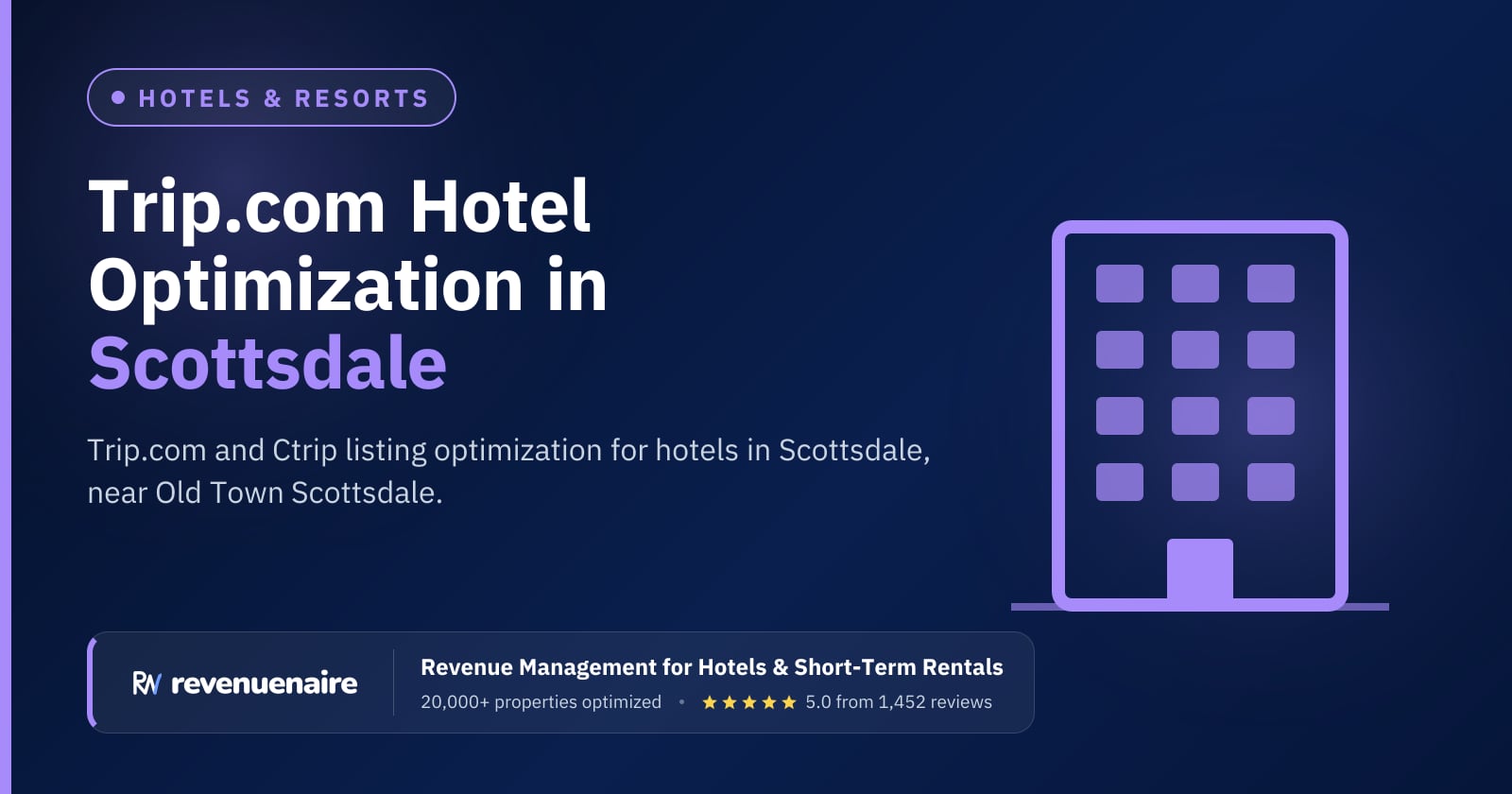 Trip.com Optimization for Hotels in Scottsdale & Phoenix, United States