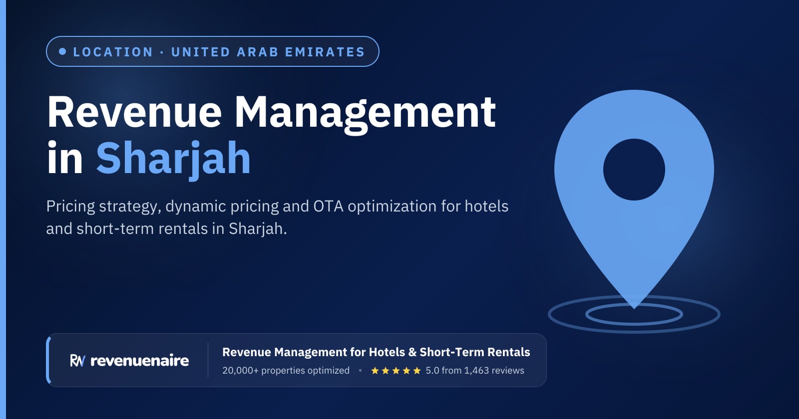 Revenue management in Sharjah, United Arab Emirates