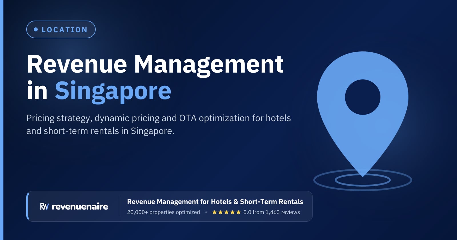 Revenue management in Singapore, Singapore