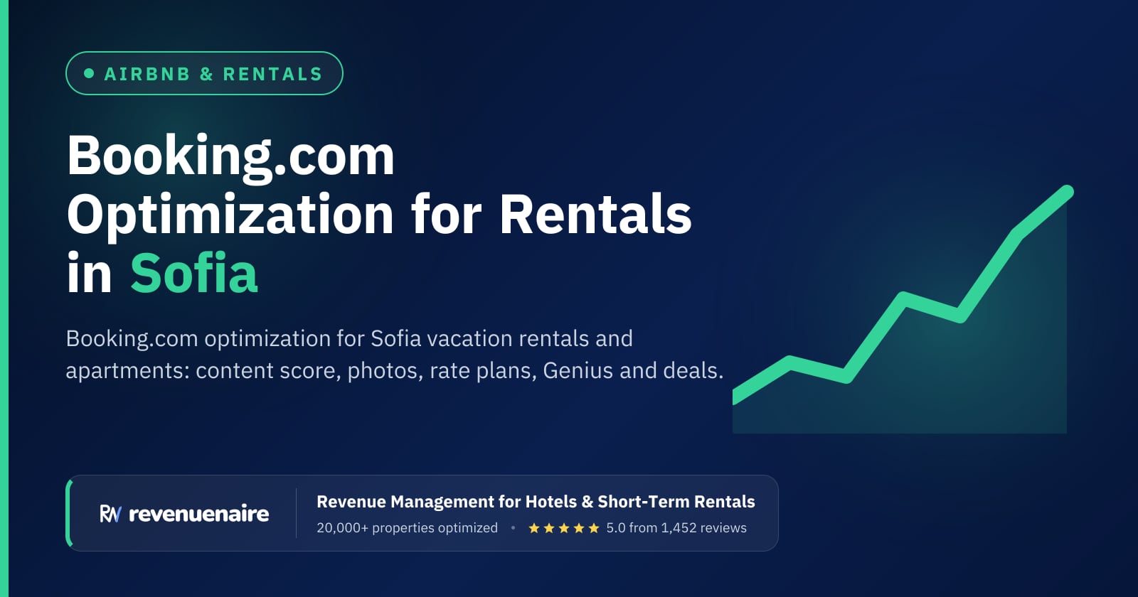 Booking.com Optimization for Rentals in Sofia & Bansko, Bulgaria