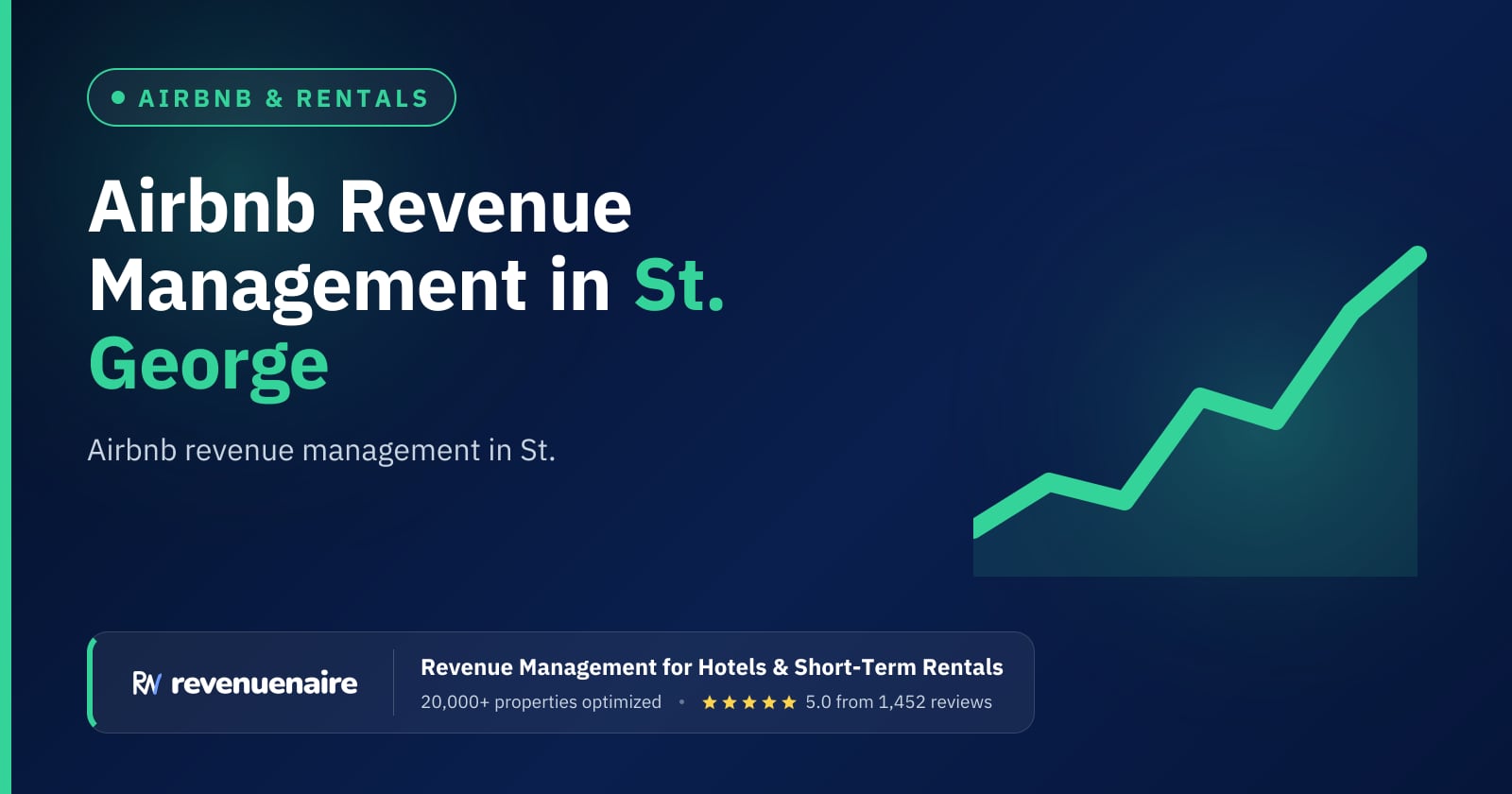 Airbnb Revenue Management in St. George & Zion, United States