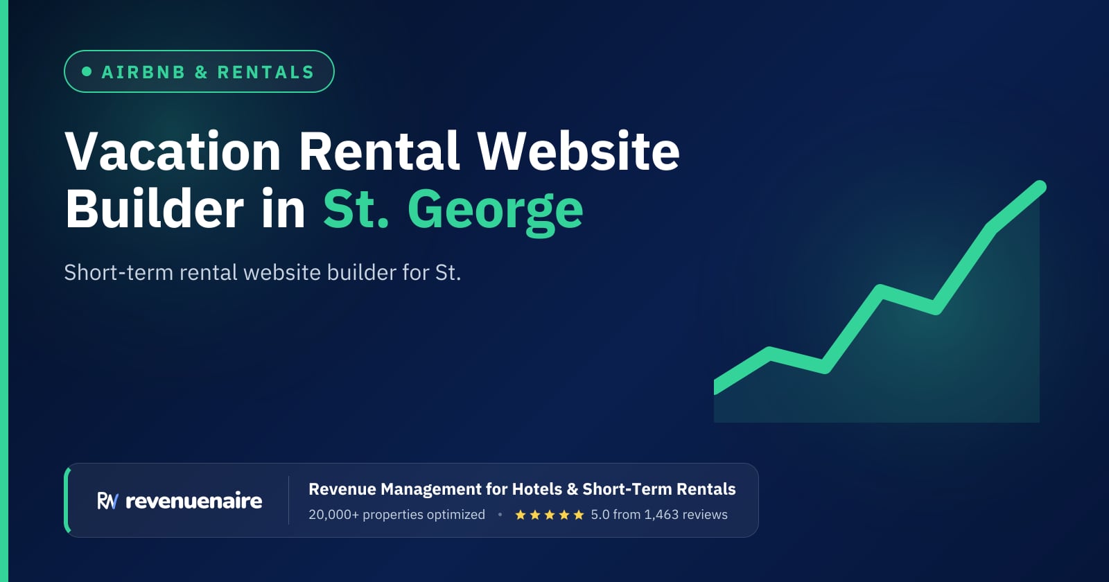 Short-Term Rental Website Builder in St. George & Zion, United States