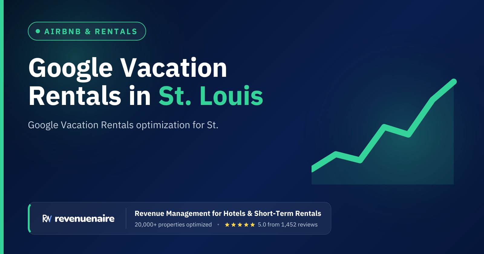 Google Vacation Rentals Optimization in St. Louis, United States