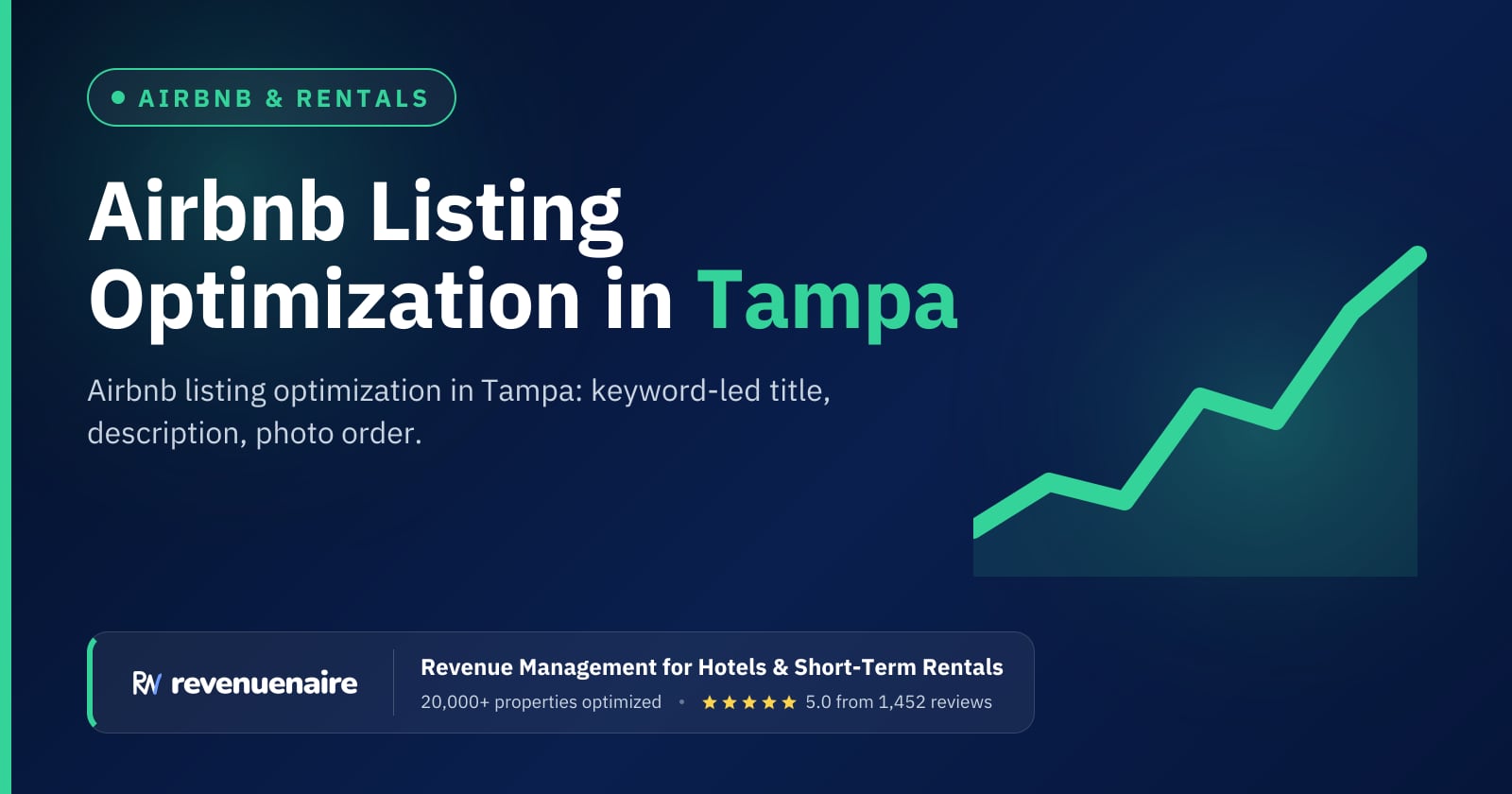 Airbnb Listing Optimization in Tampa & St. Petersburg, United States