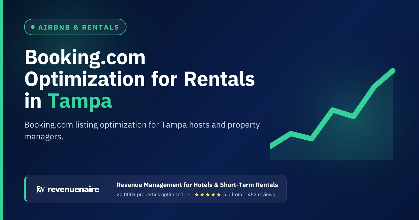 Booking.com Optimization for Rentals in Tampa & St. Petersburg, United States