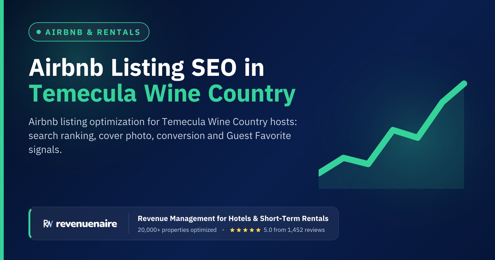 Airbnb Listing Optimization in Temecula Wine Country, United States