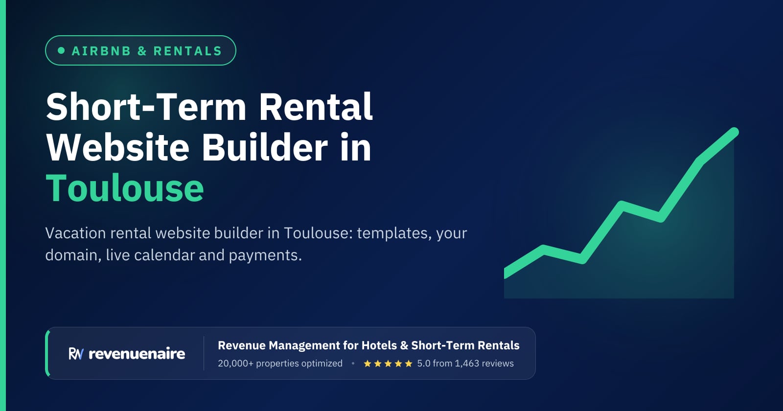 Short-Term Rental Website Builder in Toulouse, France