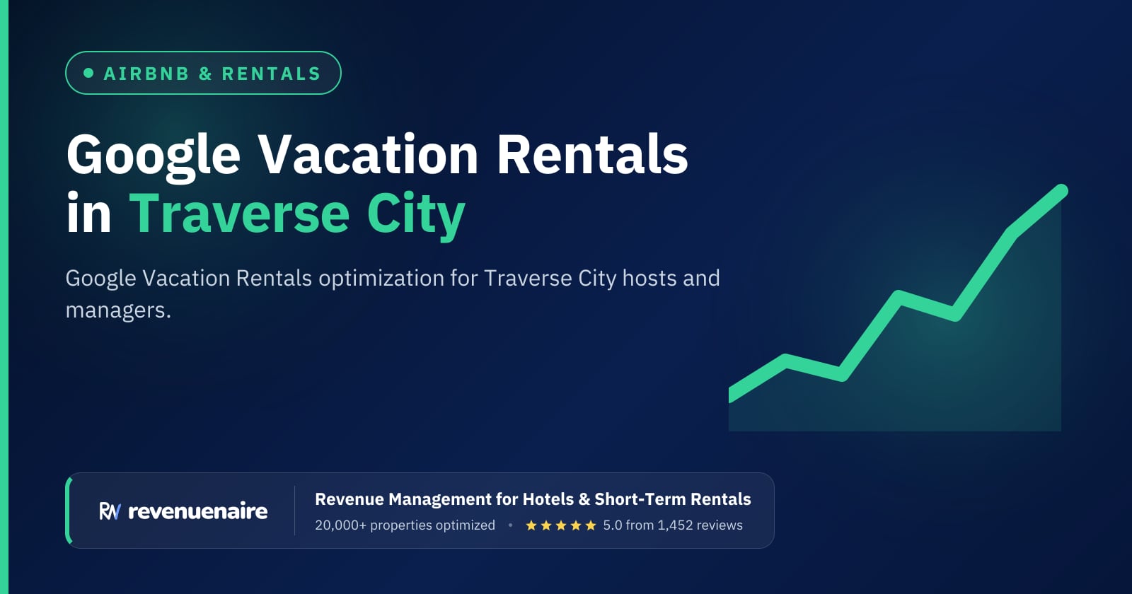 Google Vacation Rentals Optimization in Traverse City & Northern Michigan, United States