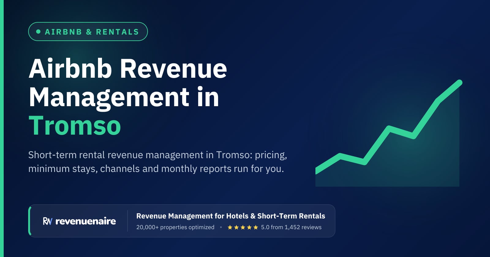 Airbnb Revenue Management in Tromso & the Arctic, Norway