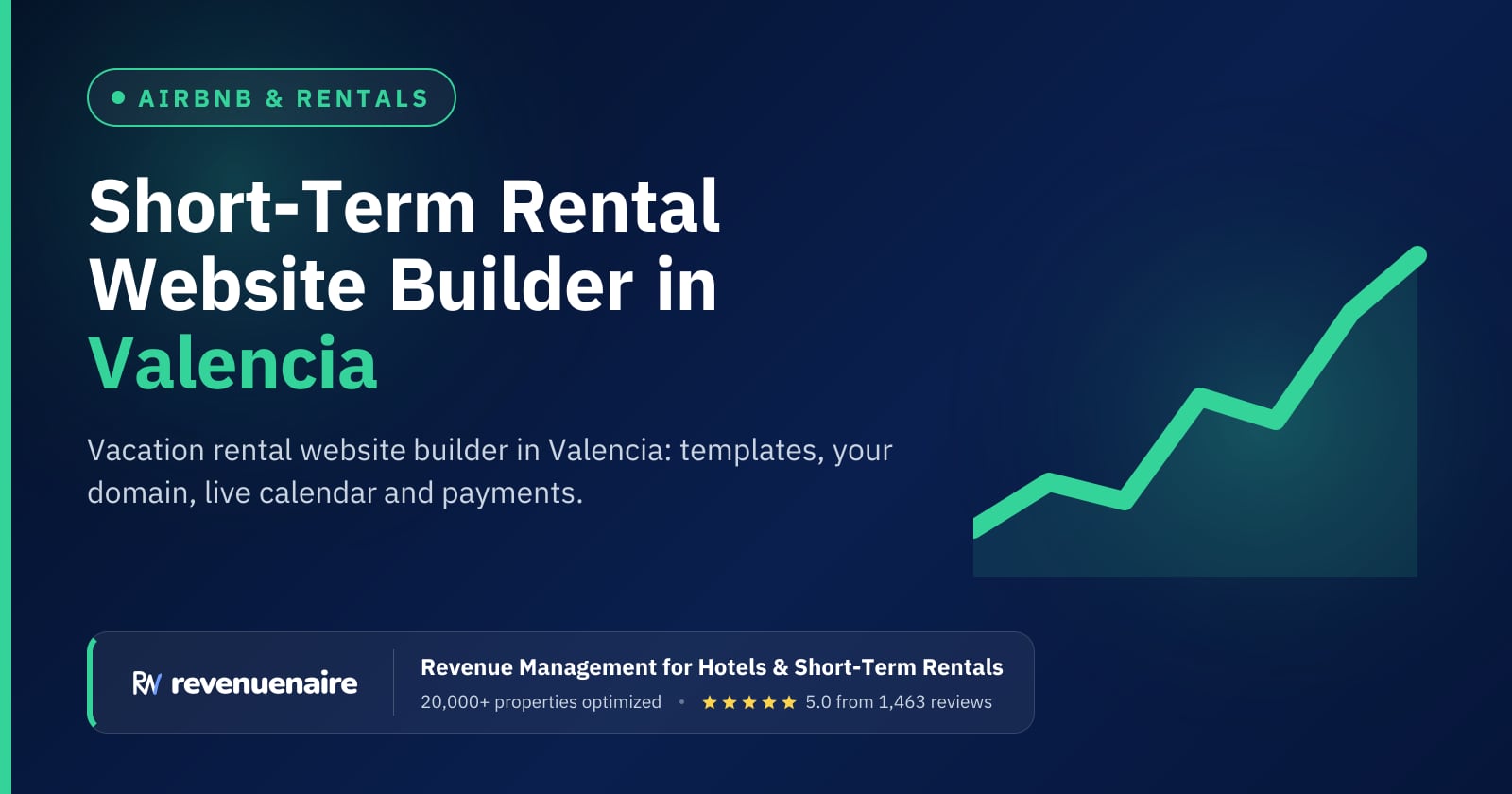 Short-Term Rental Website Builder in Valencia, Spain